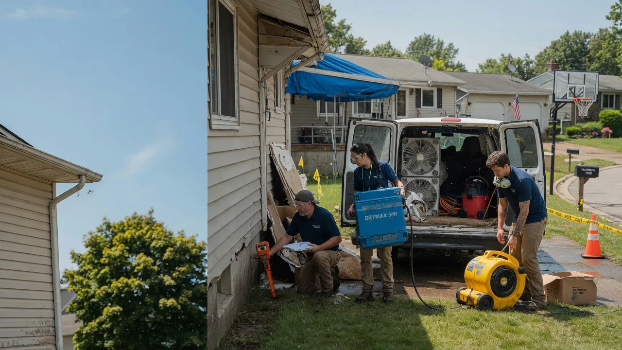 Ceiling Leak Cleanup in Prairie Du Rocher, IL near me